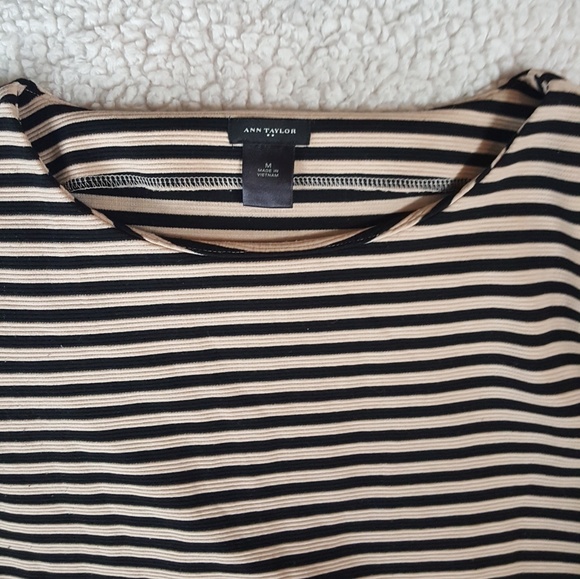 Ann Taylor Striped Blouse - Picture 3 of 6